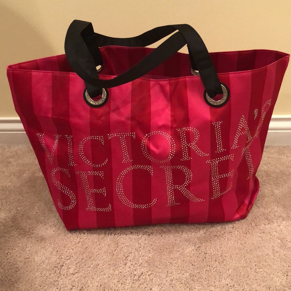 Victoria’s Secret striped tote